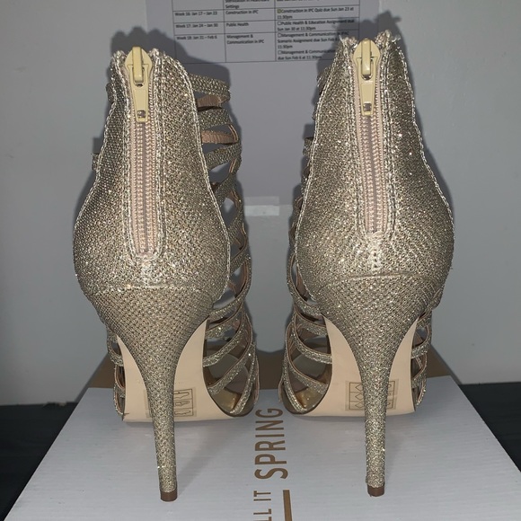 Call It Spring Astausien Heeled Sandals - Picture 3 of 4